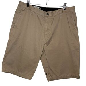 Volcom Khaki men’s shorts size 34
